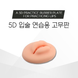 5D 입술 연습 고무판